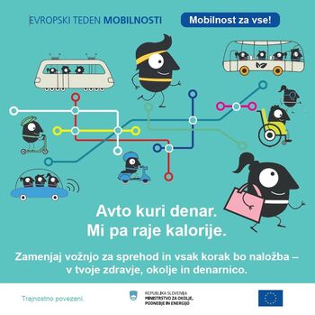 24. EVROPSKI TEDEN MOBILNOSTI POUDARJA MOBILNOST ZA VSE