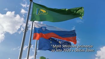 Mala Savinova priznanja za leto 2020 v Občini Žalec