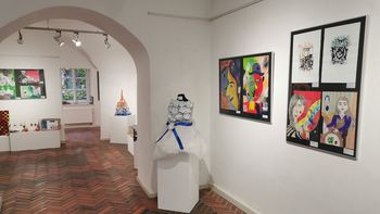 Video novica: Razstava likovnih del učencev OŠ Spodnje Savinjske doline