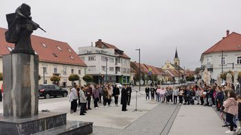 Video novica: Komemoracija pri osrednjem spomeniku NOB v Žalcu