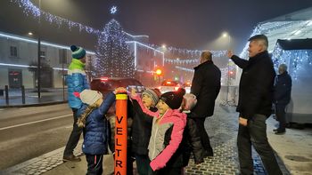 Video novica: Prižig praznične razsvetljave v mestu Žalec