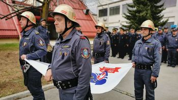 Video novica: 100 dni pred gasilsko olimpiado dvignili zastavo tudi v Žalcu