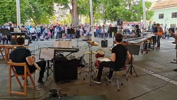 Video novica: Street music - večer zabavne glasbe pri žalski fontani