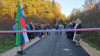 Video novica: V KS Petrovče svojemu namenu predali prenovljen cestni odsek