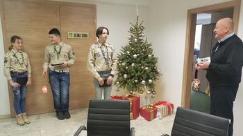 Video novica: Luč miru so tudi letos sprejeli na Občini Žalec