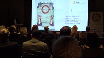 Video novica: Izkupiček dražbe likovnih del v šolski sklad Glasbene šole "Risto Savin" Žalec