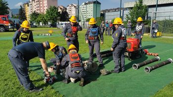 Video novica: Tekmovanje Gasilske zveze Žalec 2023
