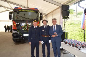 PGD Zavrh z novim vozilom s pomočjo sredstev iz proračuna Občine Žalec