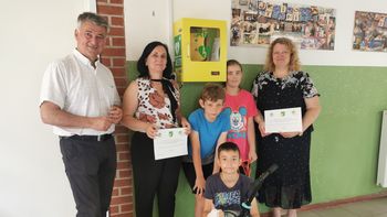 Video novica: AED defibrilator na I in II. OŠ Žalec
