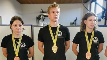 Video novica: Eno zlato in dve bronasti medalji iz SP v Klubu borlnih veščin Fudoshin