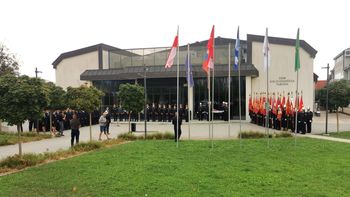 Video novica: Gasilci v Žalcu dvignili zastavo XVIII. Kongresa Gasilske zveze Slovenije