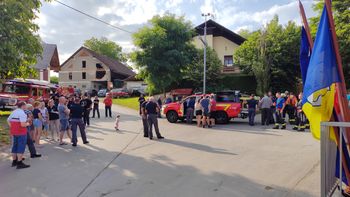 Video novica: PGD Velika Pirešica z novim večnamenskim gasilskim vozilom