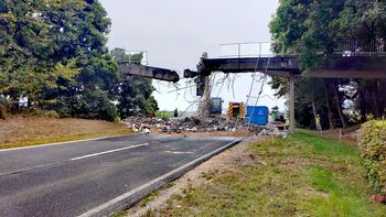 Video novica: Z rušitvenimi deli se je pričela izgradnja novega nadhoda Mavrica