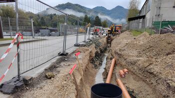 Projekt Kanalizacija v aglomeraciji Kasaze teče po planu 