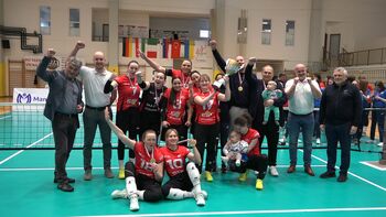 Video novica: Šempetranke v odbojki sede potrdile naslov prvakinj stare celine 2026