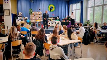 Video novica: OŠ Šempeter gostila zaključno prireditev Mladi raziskovalec 2026 v Občini Žalec