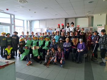 Društvo Most Žalec s svojimi sedmimi skupinami uspešno pregnalo zimo in priklicalo pomlad