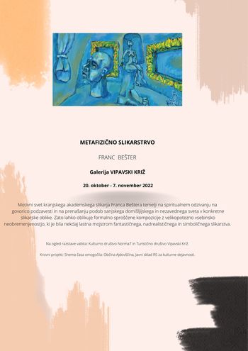 Razstava METAFIZIČNO SLIKARSTVO