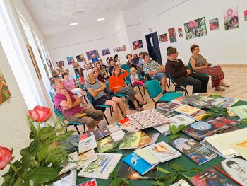 Večer slike in besede v Vipavskem Križu