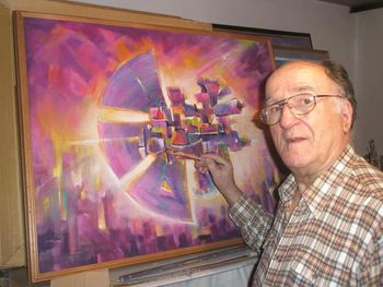 SLIKARSKA RAZSTAVA AKADEMSKEGA SLIKARJA JANEZA RAVNIKA