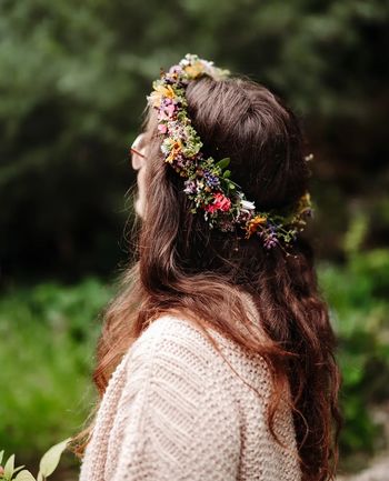 Cvetje v laseh, delavnica izdelovanja cvetličnih kron - RAZPRODANO!