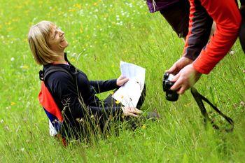 Raziskovanje Goričce, voden ogled botaničnega vrta z Majdo Ribnikar
