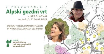 Predavanje o gozdnem vrtu, Permakulturna zadruga regrat