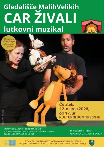 CAR ŽIVALI - 4. predstava 26. sezone Otroškega abonmaja Levček 