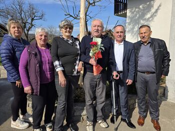 Jubilej Jožeta Hrovata iz Zalisca