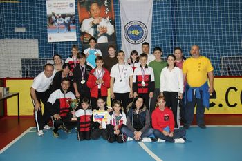 TKD SUN BRASCLOVČE - 2 najuspešnejši klub na tekmi 13th Ljubljana Open 2015