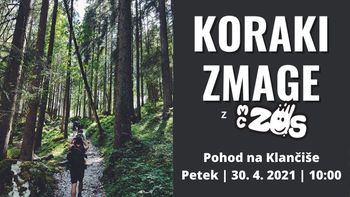 Pohod na Klančiše | Koraki zmage z MC ZOS