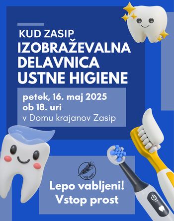 IZOBRAŽEVALNA DELAVNICA O USTNI HIGIENI
