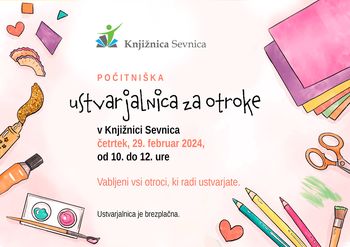 Počitniška ustvarjalnica za otroke