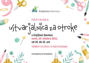 Jesenska počitniška ustvarjalna delavnica 