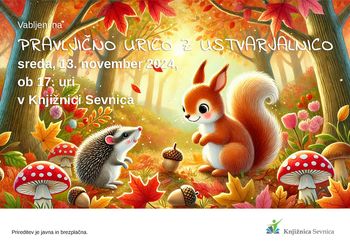 Pravljična urica z ustvarjalno delavnico 
