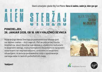 Potopisno predavanje Gora ni zadeta (predava Alen Steržaj)