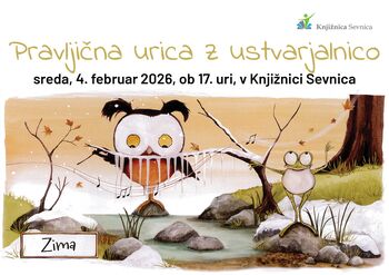 Pravljična urica z ustvarjalnico 