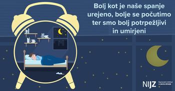 Svetovni dan spanja 2022 - Dober spanec, bister um, vse dobro