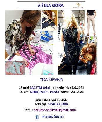 Tečaji šivanja VIŠNJA GORA