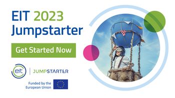 EIT Jumpstarter 2023 - od ideje so svojega podjetja! Prijave se zdaj.