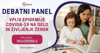 Projekt HEARD: Kakšen je vpliv covida-19 na delo in življenje žensk?