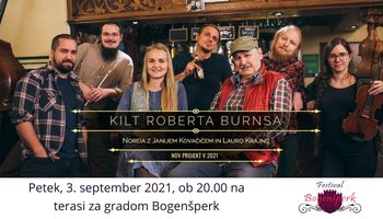 Noreia & Jani Kovačič in Laura Krajnc: Kilt Roberta Burnsa