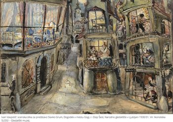 Odkritje kipa Slavka Gruma