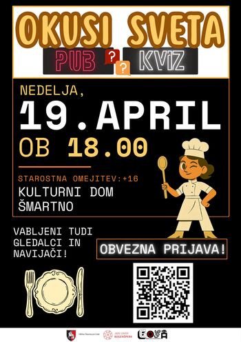 OKUSI SVETA pub kviz