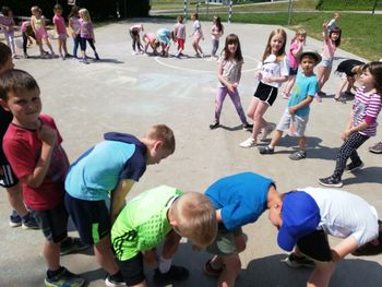 Eko športne igre v prvem razredu