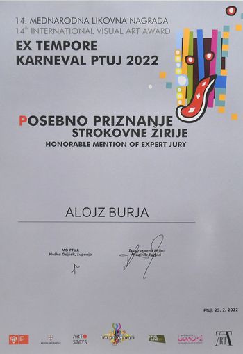  LOJZE BURJA PREJEL POSEBNO NAGRADO  