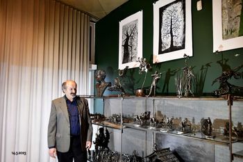 Razstava vsestranskega umetnika Lojzeta Burja  