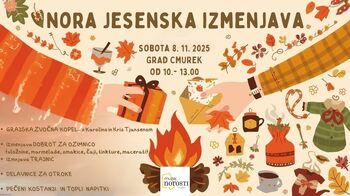 Nora jesenska izmenjava na gradu Cmurek