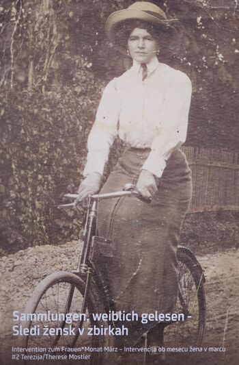 Sledi žensk v zbirkah #2: Terezija/Therese Mostler, odprtje razstave, Graz