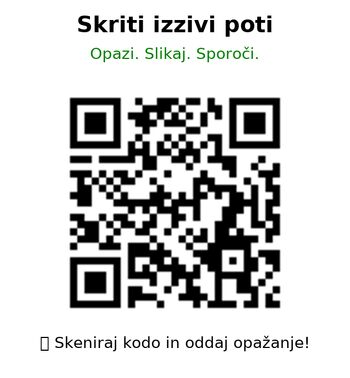 Skriti izzivi poti – povabljeni k sodelovanju!